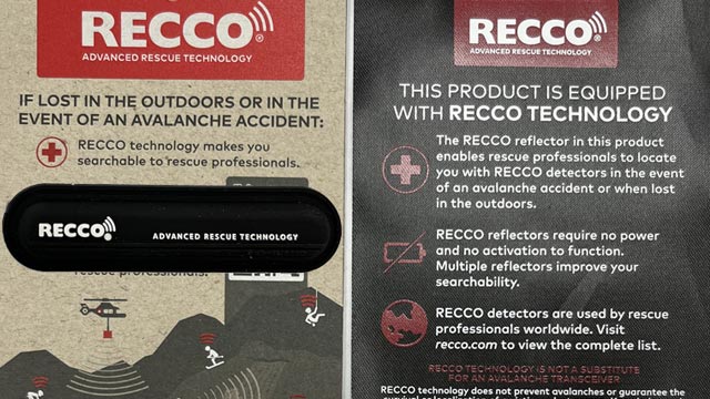 衣服上的RECCO怎么用?